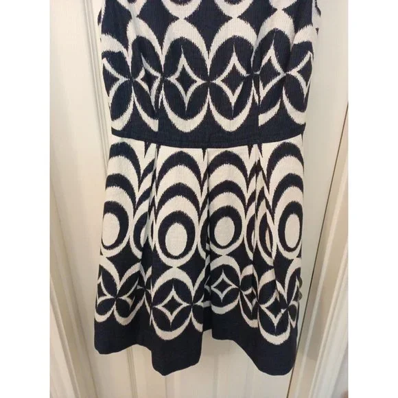 Nwot Women's The Limited Aline Pleated Drop Waist Dress With Pockets Size 8 - Picture 3 of 11